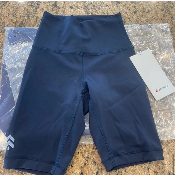 NWT Lululemon Wunder Train High Rise Short 8" true navy blue - Picture 10 of 16